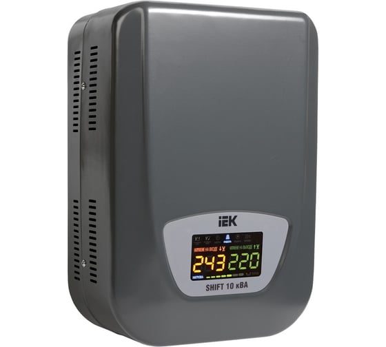 Стабилизатор напряжения IEK Shift 10кВА настенный IVS12-1-10000 300292 ...