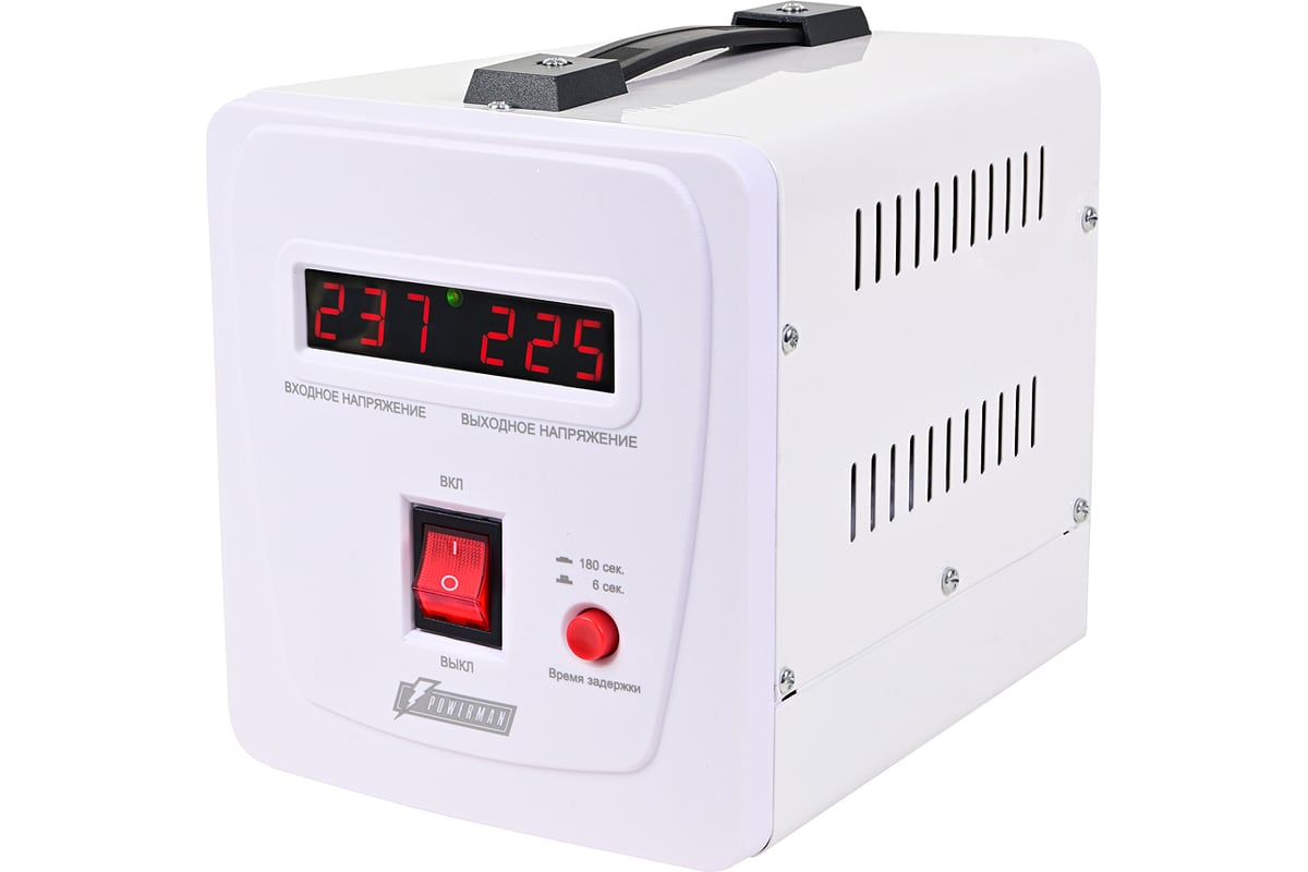 Стабилизатор напряжения Powerman AVS 2000 E 6187942 - выгодная цена ...