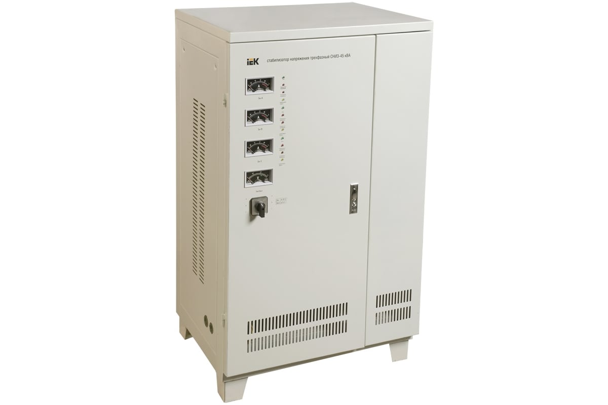 Стабилизатор напряжения IEK СНИ 3 45кВА 3ф IVS10-3-45000 289341 ...