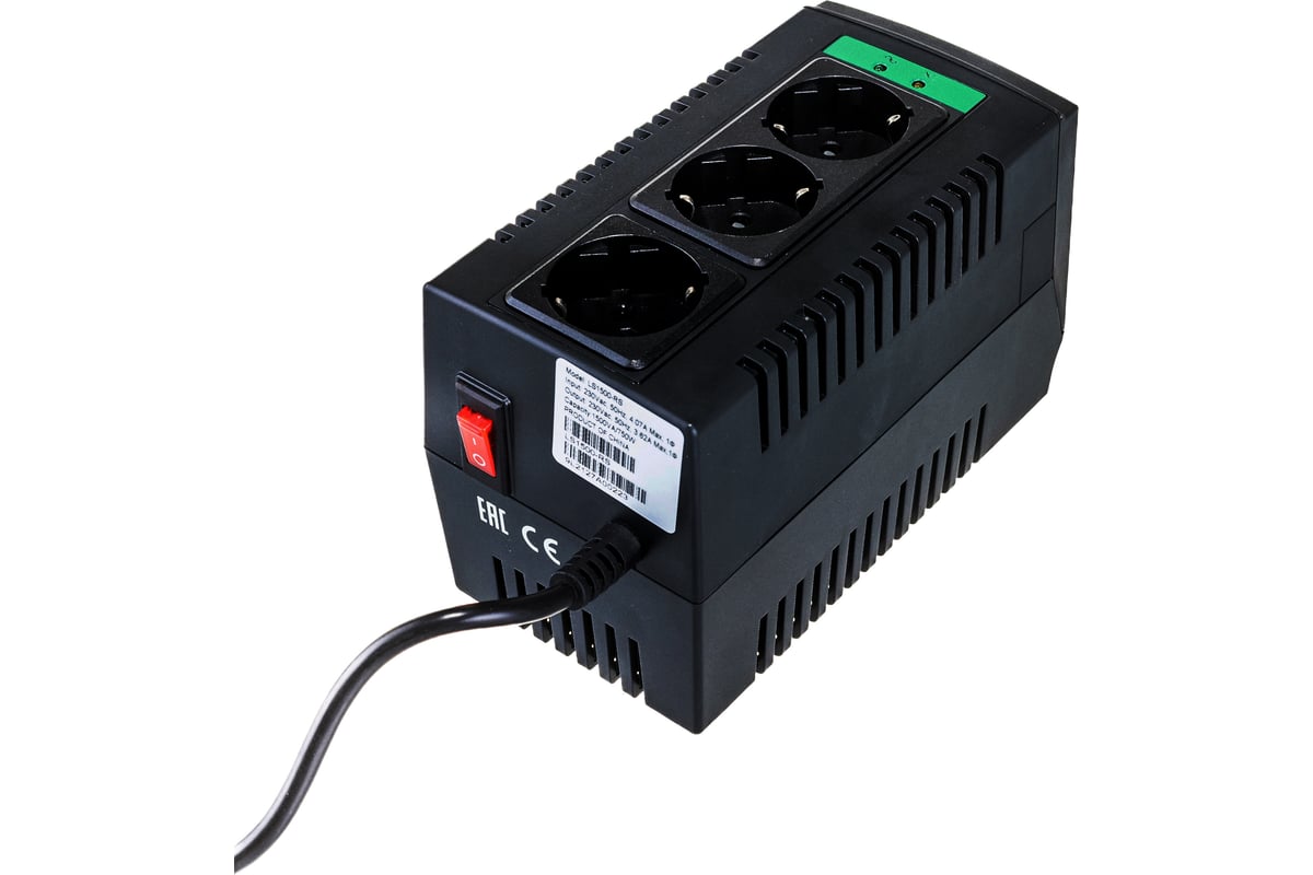 Автоматический регулятор напряжения APC Line-R 1500VA Automatic Voltage  Regulator, 3 Schuko LS1500-RS