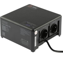 Компактный универсальный стабилизатор напряжения ЭРА CНК-2000-УЦ 140-260В/220В, 2000ВА Б0051112 17513022