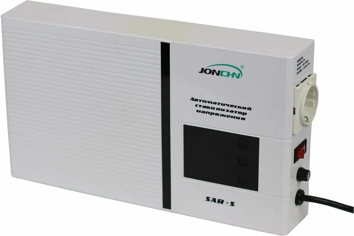 Настенный стабилизатор напряжения JONCHN однофазный SAR-S500VA .