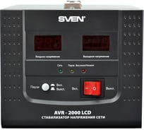 Обзор стабилизатора напряжения sven avr slim 2000 lcd