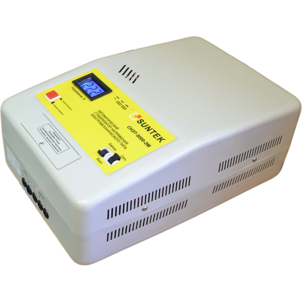 Стабилизатор напряжения SUNTEK ЭМ 5000 ВА SK.1.3 ELM5000 - выгодная ...
