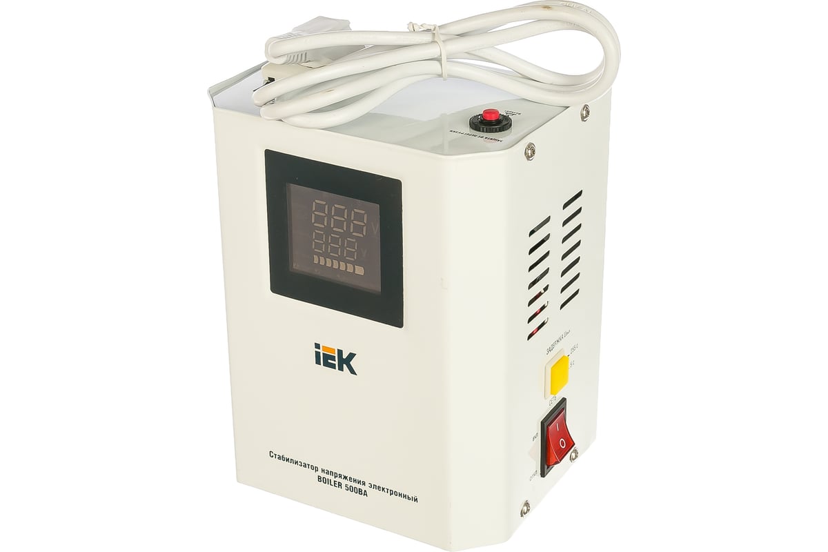 Стабилизатор напряжения (0.5кВА) IEK Boiler IVS24-1-00500 284084