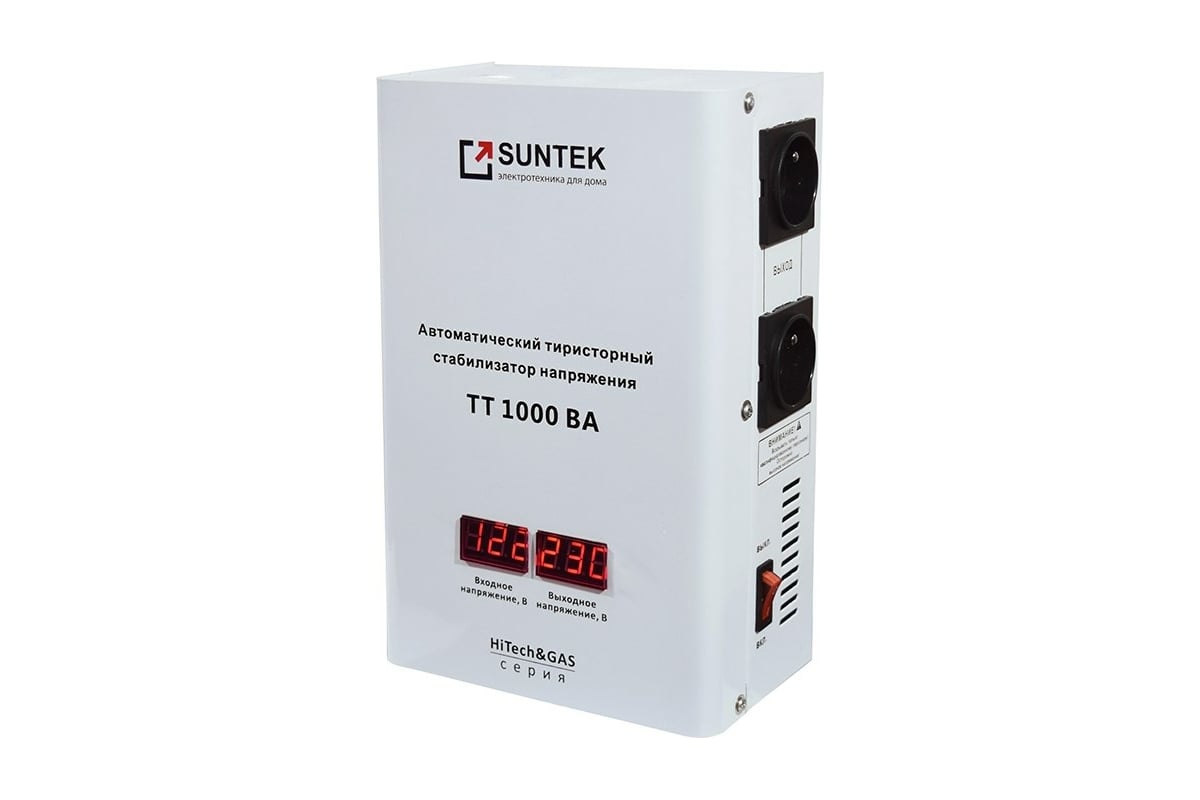 Тиристорный стабилизатор напряжения 120-280В SUNTEK TT-1000