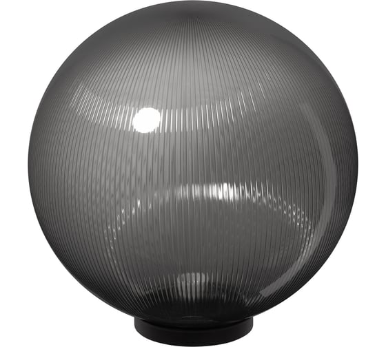 Светильник TDM ELECTRIC НТУ 03-100-406 шар d=400 мм IP54 (дымчатый, призма ПММА, основание плоское ПК 145, Е27) SQ0330-0646