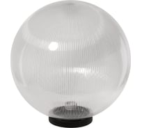 Светильник TDM ELECTRIC НТУ 03-100-405 шар d=400 мм IP54 (прозрачный, призма ПММА, основание плоское ПК 145, Е27) SQ0330-0642