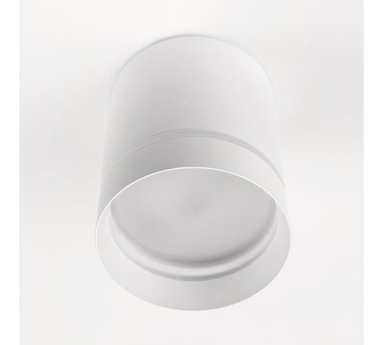 Накладной светильник General Lighting Systems металлический спот GX53, 82х100мм, башня с боковым рассеивателем, белый, IP20 GWL-GX53-M-IP20 661347