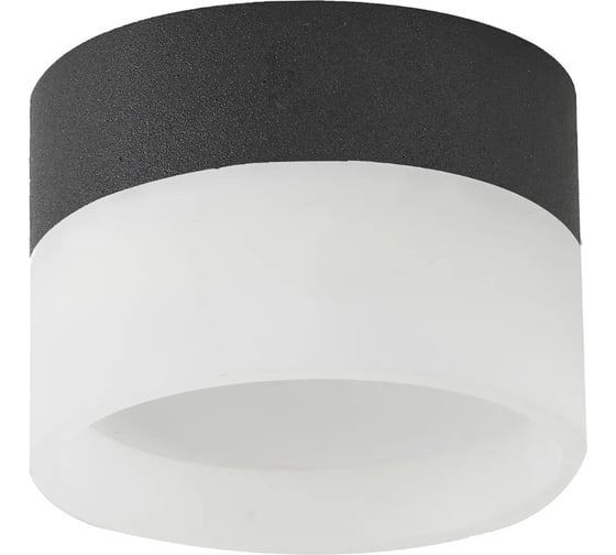 Накладной светильник General Lighting Systems металлический спот GX53, 90х60мм, маяк, черный, IP20 GWL-GX53-M-IP20 661353