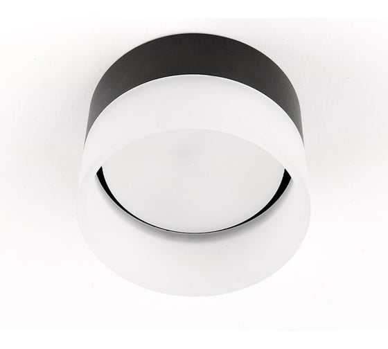 Накладной светильник General Lighting Systems металлический спот GX53, 90х60мм, маяк, черный, IP20 GWL-GX53-M-IP20 661353