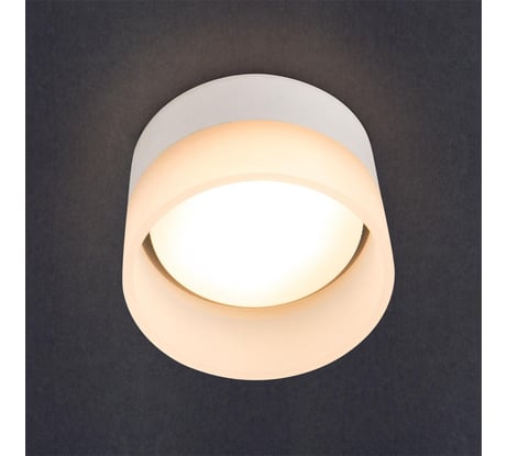 Накладной светильник General Lighting Systems металлический спот GX53, 90х60мм, маяк, белый, IP20 GWL-GX53-M-IP20 661351
