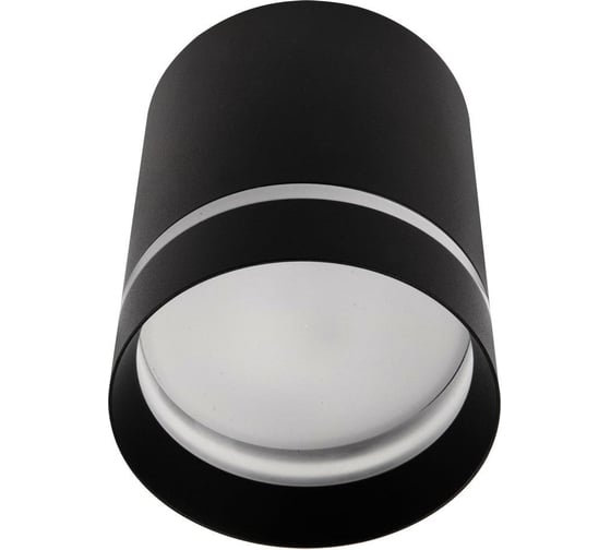 Накладной светильник General Lighting Systems металлический спот GX53, 82х100мм, башня с боковым рассеивателем, черный, IP20 GWL-GX53-M-IP20 661350