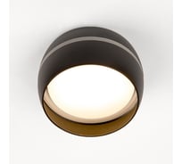 Накладной светильник General Lighting Systems металлический спот GX53, 90х50мм, чаша с боковым рассеивателем, черный, IP20 GWL-GX53-M-IP20 661342