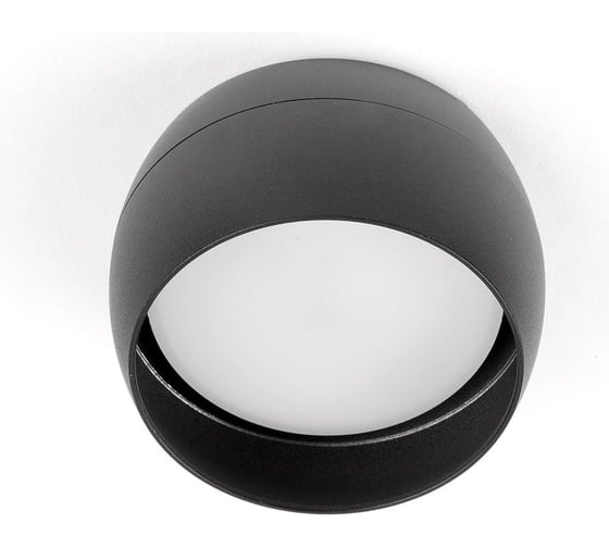 Накладной светильник General Lighting Systems металлический спот GX53, 90х50мм, чаша, черный, IP20 GWL-GX53-M-IP20 661338