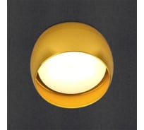 Накладной светильник General Lighting Systems металлический спот GX53, 90х50мм, чаша, золотой, IP20 GWL-GX53-M-IP20 661336