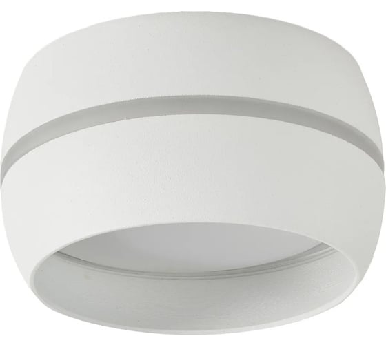 Накладной светильник General Lighting Systems металлический спот GX53, 90х50мм, чаша с боковым рассеивателем, белый, IP20 GWL-GX53-M-IP20 661339
