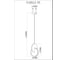 Подвесной светодиодный светильник Moderli mesa золотой, белый металл, акрил V10512-PL 8