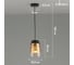 Подвесной светильник Moderli albert 1 e27 60w V3010-1P 8
