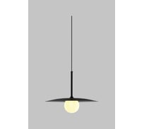 Подвесной светильник Moderli trento черный металл, стекло V10458-1P