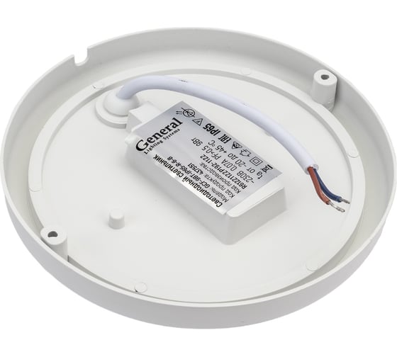 Светодиодный накладной светильник General Lighting Systems GCF-9BT-IP65-R-6-B 437551