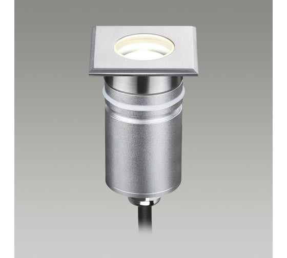 Встраиваемый грунтовый светильник ODEON LIGHT LED 3W INGRO 6661/1GB