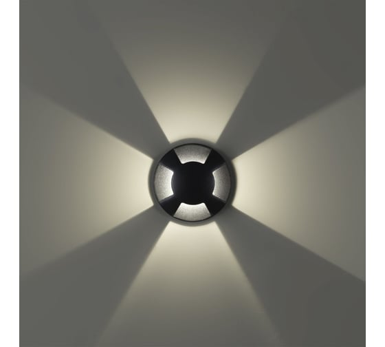 Встраиваемый грунтовый светильник ODEON LIGHT LED 3W WALD 6662/3GL