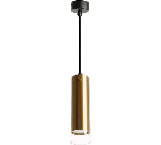 Потолочный светильник FERON ml1898 на подвесе mr16 35w 230v, золото, черный, 55x200, 48747