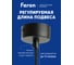 Потолочный светильник FERON ml1898 на подвесе mr16 35w 230v, золото, черный, 55x200, 48747 4