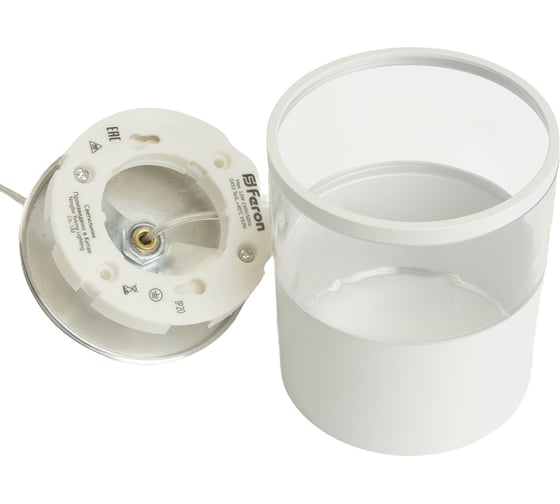 Потолочный светильник FERON hl4548 на подвесе gx53 12w 230v, белый 85x80, 48748