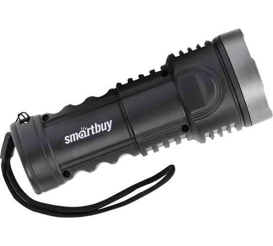 Аккумуляторный светодиодный фонарь Smartbuy 3 вт led+ 3 вт cob черный SBF-13-B
