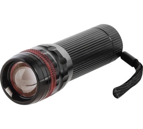 Аккумуляторный светодиодный фонарь Smartbuy cree xpe 4вт с системой фокусировки луча, черный SBF-307A