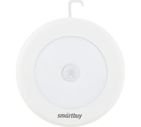 Светодиодный фонарь с датчиком движения и света Smartbuy 6 led 3aaa, белый SBF-6-K