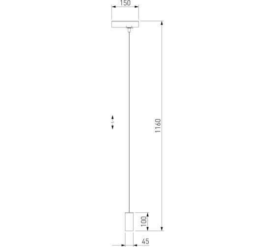 Трековый однофазный светильник Elektrostandard amend 12w 4000k 85113/01 черный a065337