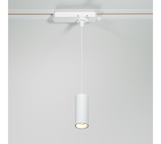 Трековый однофазный светильник Elektrostandard amend 12w 4000k 85113/01 белый a065336