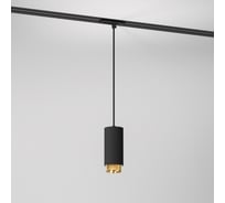 Трековый светильник Elektrostandard nubis gu10 однофазный 85021/01 черный/золото a064794