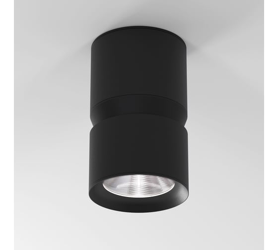Потолочный светодиодный светильник Elektrostandard kayo 12w 4000к 25049/led черный a064729 1