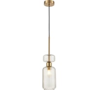 Подвесной светильник ESCADA 1141/1S E14х60W, Antigue copper/Beige 1141/1S Beige
