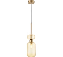 Подвесной светильник ESCADA 1141/1S E14х60W, Antigue copper/Amber 1141/1S Amber