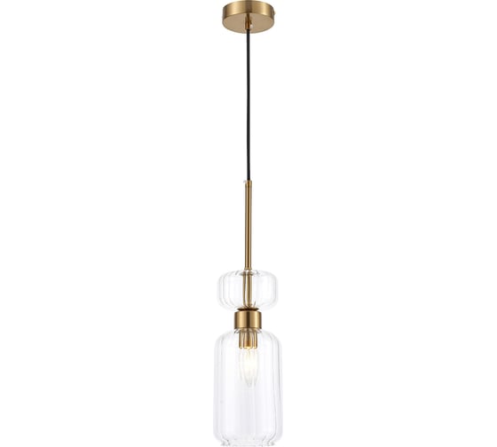 Подвесной светильник ESCADA 1141/1S E14х60W, Antigue copper/Clear 1141/1S Clear