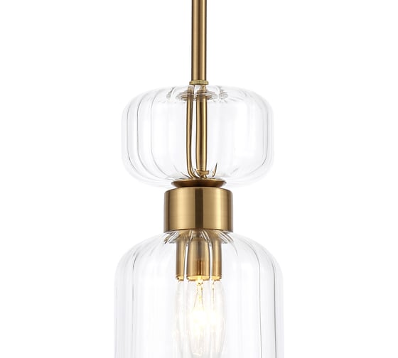 Подвесной светильник ESCADA 1141/1S E14х60W, Antigue copper/Clear 1141/1S Clear