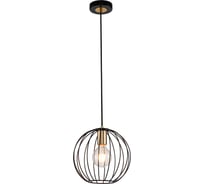 Подвесной светильник ESCADA E27х60W, Black/Brass 10176/1S