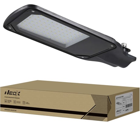 Уличный светильник Neox сд ДКУ-02 50Вт 230В 5000К 5250Лм 105лм/Вт IP65 4690612042428