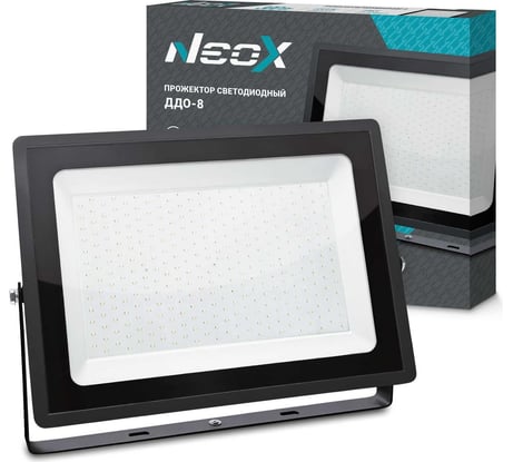 Светодиодный прожектор Neox ДДО-8 300Вт 230В 6500К 31500Лм 105лм/Вт IP65 4690612038186