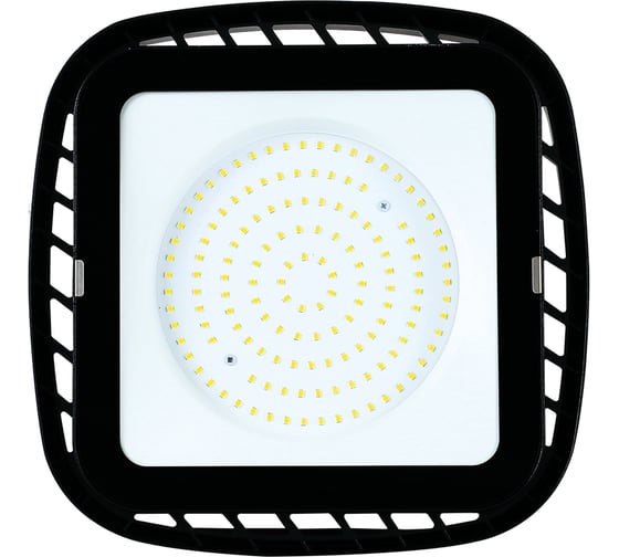 Складской светильник FERON 2835 SMD 200W120 6400K IP65 AC230/50Hz, черный AL1005 48665