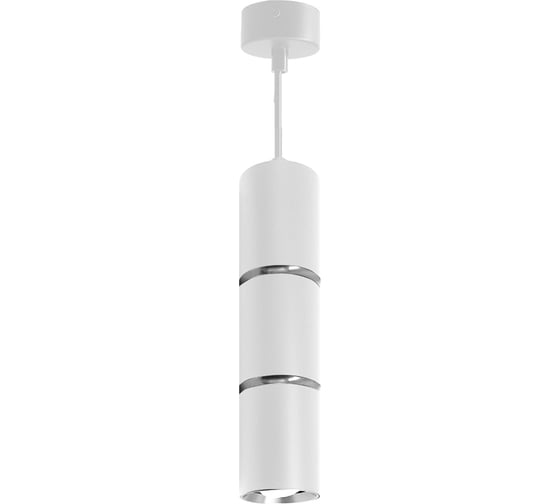 Потолочный светильник FERON ml1868 на подвесе mr16 35w 230v, белый, хром, 55x180, 48648 1