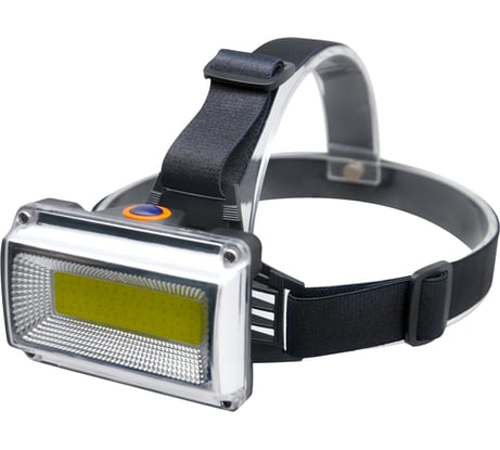 Налобный фонарь RITTER LED COB регулируемый ремень 3 цвета 4 режима 5Вт 1200 мАч 370Лм IP44 56207 2