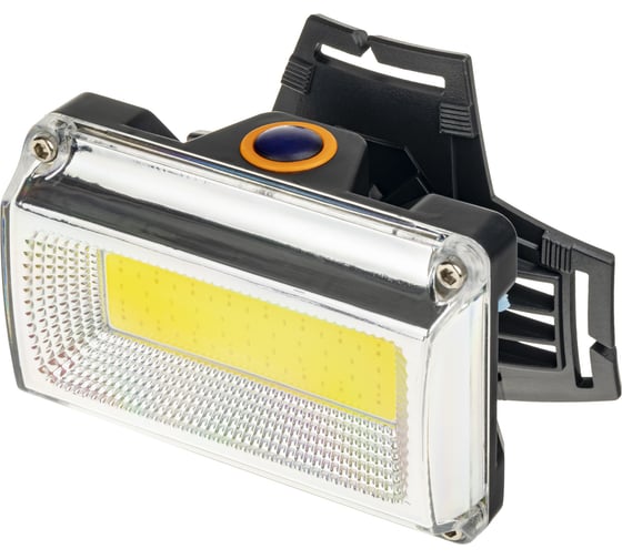 Налобный фонарь RITTER LED COB регулируемый ремень 3 цвета 4 режима 5Вт 1200 мАч 370Лм IP44 56207 2