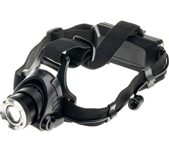 Налобный фонарь RITTER LED регулируемый ремень датчик дв 3 режима 10Вт 1200 мАч 200Лм IP44 56209 6