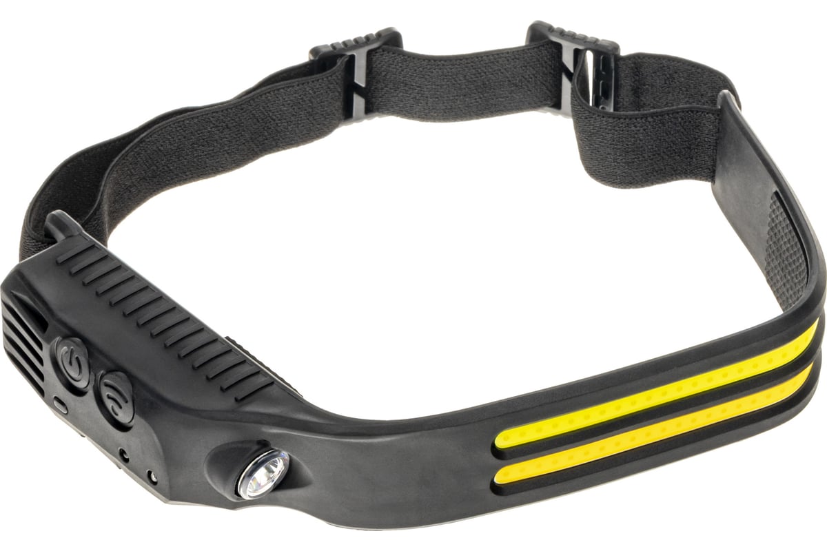 Налобный фонарь RITTER LED COB регулируемый ремень датчик дв 5 режима ...